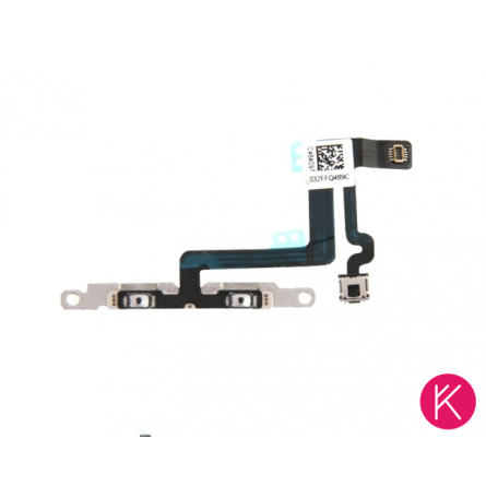 Flex Volumen iPhone 6 A1549, A1586 y Tecla de Silencio