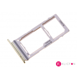 Bandeja Dual SIM/SD Samsung S10, S10e, S10 Plus Dorado