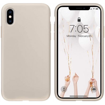 Funda Silicona iPhone X A1865, iPhone XS A1920 5.8'' - Klicfon