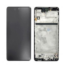 Pantalla Samsung M53 5G M536B (Original Servicepack) y Marco - Klicfon