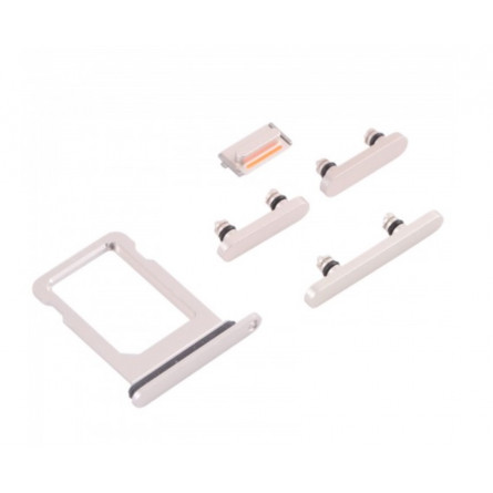 Set Botones Laterales y Bandeja SIM iPhone 13 (Single) - Klicfon