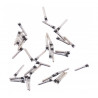 Set Tornillos de Cierre iPhone 13 A2633, 13 Mini A2628 - Klicfon