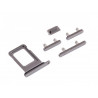 Set Botones Laterales y Bandeja SIM iPhone 13 Pro (Single) - Klicfon