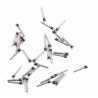 Set Tornillos Cierre iPhone 13 Pro A2638, 13 Pro Max (OEM) - Klicfon