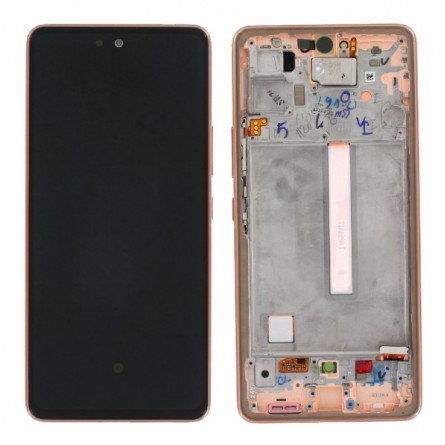 Pantalla Samsung A53 5G A536B (Original Servicepack) y Marco - Klicfon