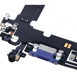 Flex Conector Carga iPhone 12 A2403, A2402 (OEM Desmontaje) - Klicfon