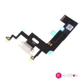 Flex Conector Carga iPhone XR A2105, A1984 (OEM Desmontaje)- Klicfon