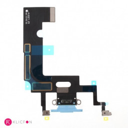 Flex Conector Carga iPhone XR A2105, A1984 (OEM Desmontaje)- Klicfon