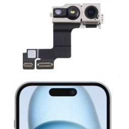Cámara Frontal iPhone 15 Plus A3094, A2847, A3093 (OEM Desmontaje) - Klicfon