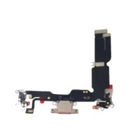 Flex Conector de Carga iPhone 15 Plus A3094, A2847, A3093 (OEM Desmontaje) - Klicfon