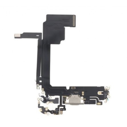 Flex Conector de Carga iPhone 15 Pro Max A2849, A3105 (OEM Desmontaje) - Klicfon