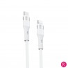 Cable con Conector Tipo-C a Lightning (2 metros) (20W) para iPhone, iPad - Klicfon