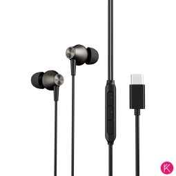 Auriculares In-Ear Tipo-C, con Control de Volumen y Micrófono - Klicfon