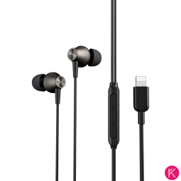 Auriculares In-Ear Lightning, con Control de Volumen y Micrófono - Klicfon