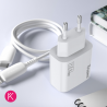 Cabezal Carga Rápida 20W | GaN Tipo-C con Power Delivery