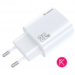 Cabezal Carga Rápida 20W | GaN Tipo-C con Power Delivery