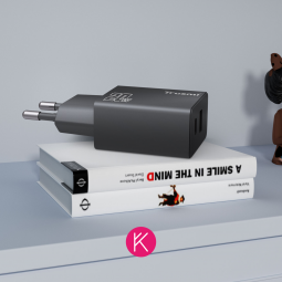 Cabezal Carga Rápida 20W | 2 puertos: Tipo-C + USB-A