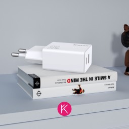 Cabezal Carga Rápida 20W | 2 puertos: Tipo-C + USB-A
