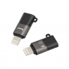 Adaptador con Conector Lightning a Tipo-C para Conexión de Audio y Carga - Klicfon