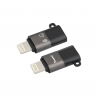 Adaptador con Conector Lightning a Tipo-C para Conexión de Audio y Carga - Klicfon