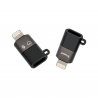 Adaptador con Conector Lightning a Tipo-C para Conexión de Audio y Carga - Klicfon
