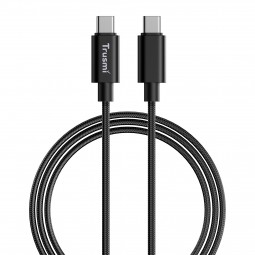 Cable con Conector Tipo-C a Tipo-C (60W) 1 metro - Klicfon