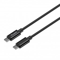 Cable con Conector Tipo-C a Tipo-C (60W) 1 metro - Klicfon
