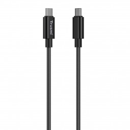 Cable con Conector Tipo-C a Tipo-C (60W) 1 metro - Klicfon
