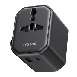 Cabezal de Carga Adaptador USB-A a Tipo-C y Enchufes UK, EU, USA y AU (10,5W) - Klicfon
