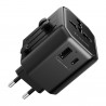Cabezal de Carga Adaptador USB-A a Tipo-C y Enchufes UK, EU, USA y AU (10,5W) - Klicfon
