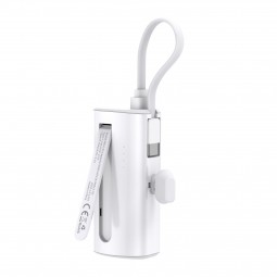 Powerbank Portátil con Conectores Lightning y Tipo-C 5.000 mAh - Klicfon