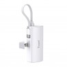 Powerbank Portátil con Conectores Lightning y Tipo-C 5.000 mAh - Klicfon