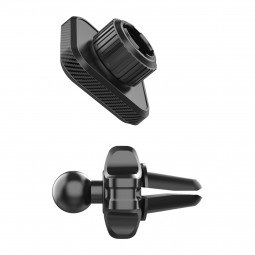 Soporte de Coche Magnético en Salida para Aire Acondicionado, color negro - Klicfon