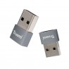 Adaptador de conector USB-A macho a Tipo-C (Type-C, Tipo-C) hembra para audio y carga - Klicfon