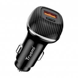 Cabezal de Carga para Coche con 2 Puertos: Tipo-C y USB-A - Klicfon