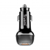 Cabezal de Carga para Coche con 2 Puertos: Tipo-C y USB-A - Klicfon