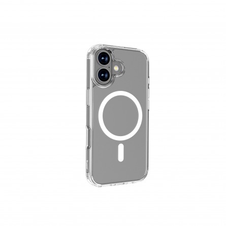Funda transparente con carga inalámbrica magnética Magsafe iPhone 17 A3520, A3258, A3519 (TPU + PC) - Klicfon