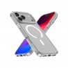 Funda transparente con carga inalámbrica magnética Magsafe iPhone 17 Pro Max A3526, A3257, A3525, A3527 (TPU + PC) - Klicfon