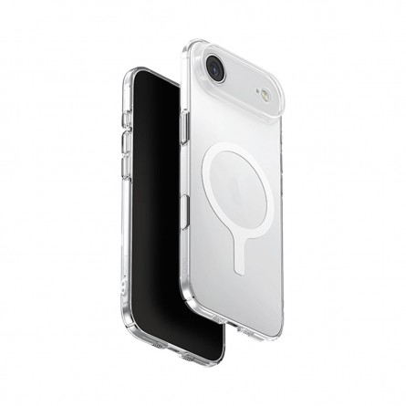 Funda transparente con carga inalámbrica magnética Magsafe iPhone 17 Air A3517, A3260, A3518 (TPU + PC) - Klicfon