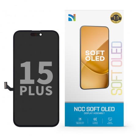 Pantalla iPhone 15 Plus A3094, A2847 (NCC Soft OLED) (IC Removible) - Klicfon