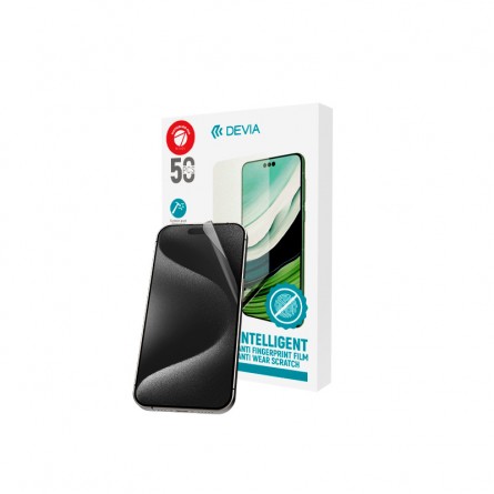 Láminas hidrogel Antihuella para Smartphone (50 unidades) DEVIA - Klicfon