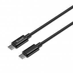 Cable con Conector Tipo-C a Tipo-C (0,20cm) (60W) - Klicfon