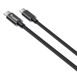 Cable con Conector Tipo-C a Tipo-C (0,20cm) (60W) - Klicfon
