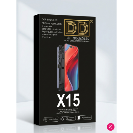 Pantalla iPhone 15 A3090, A2846 (DIAGNOSTIC Soft Oled) - Klicfon