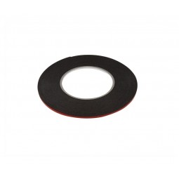 Cinta Adhesiva de Doble Cara Negra (2mm) - Klicfon