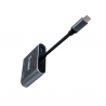 Estación HUB, con Conexión HDMI, VGA, USB y Tipo-C (4 en 1) - Klicfon