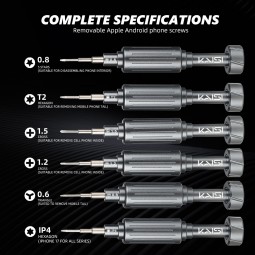 Kit de 6 Destornilladores - Klicfon